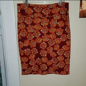 LuLaRoe Cassie Pencil Skirt 2XL